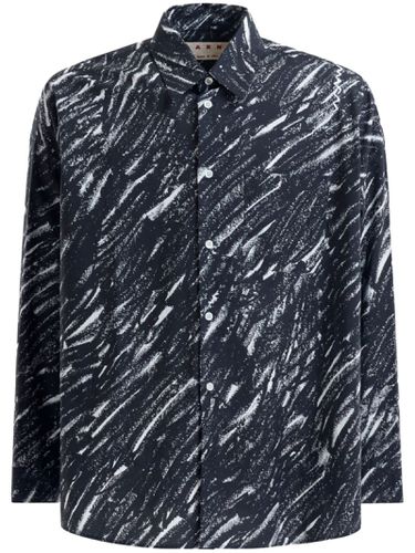 Marni Shirt In Black Cotton - Marni - Modalova