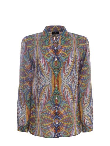 Paisley Print Long-sleeved Shirt - Etro - Modalova