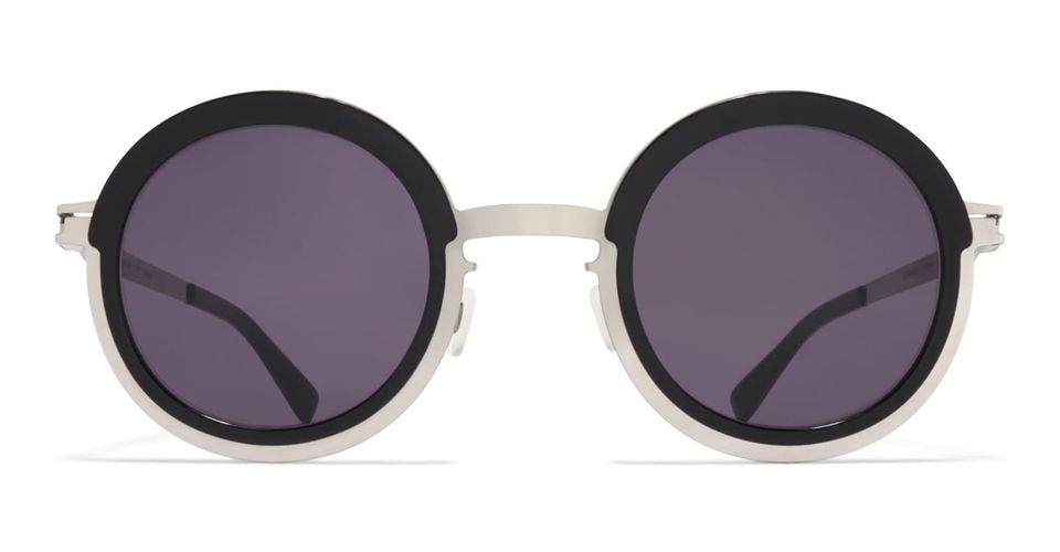 Phillys - Shiny Silver / Black Cool Sunglasses - Mykita - Modalova