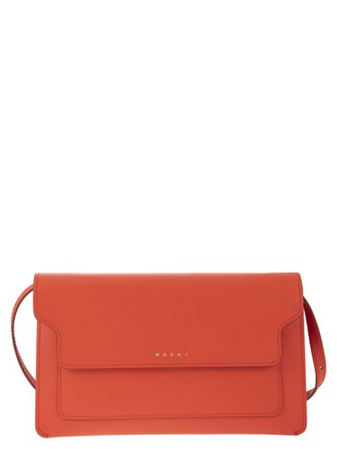 Marni Trunk - Saffiano Pochette - Marni - Modalova