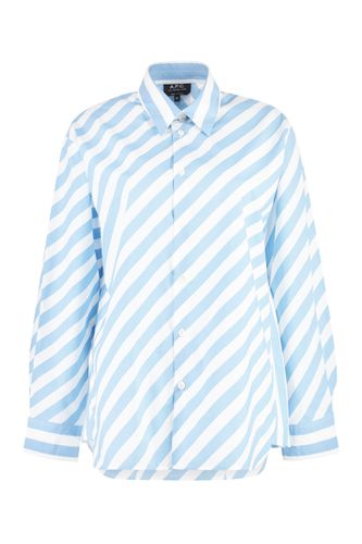 A. P.C. Striped Cotton Shirt - A.P.C. - Modalova