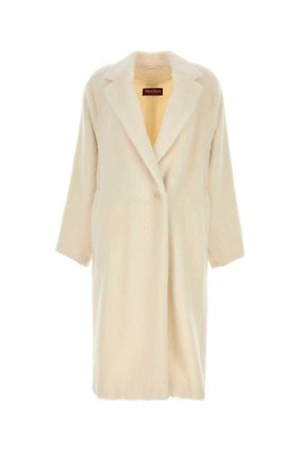 Max Mara Single-breasted Long-sleeved Coat - Max Mara Studio - Modalova