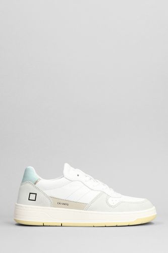 D. A.T. E. Court 2.0 Sneakers In Suede And Leather - D.A.T.E. - Modalova