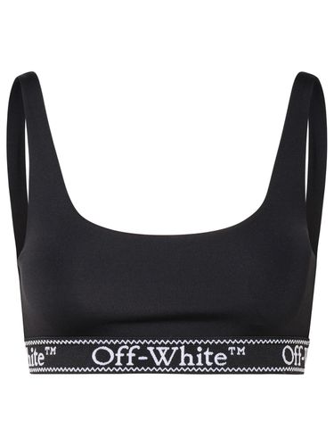 Sporty Top In Black Nylon Blend - Off-White - Modalova