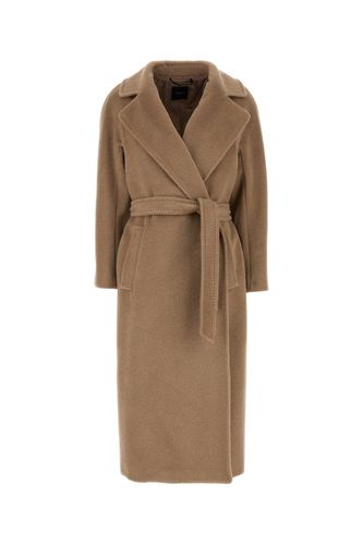 Cappuccino Wool Blend Tempera Coat - Weekend Max Mara - Modalova