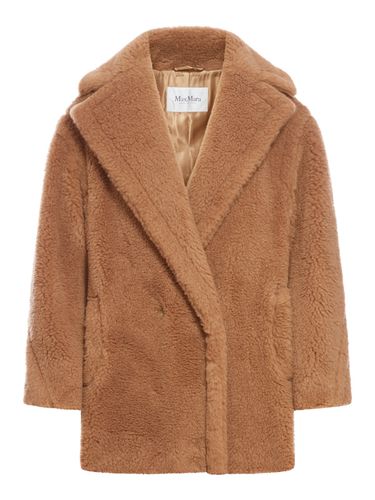 Collared Fur Long-sleeved Coat - Max Mara - Modalova