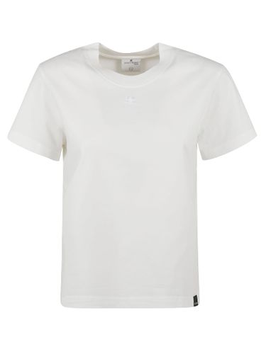 Courrèges Round Neck T-shirt - Courrèges - Modalova