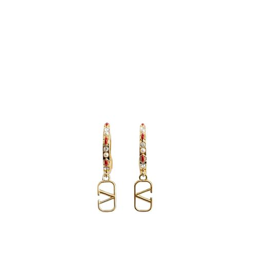 Garavani Hoop Earrings - Valentino Garavani - Modalova