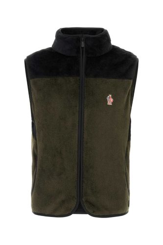 Olive Green Stretch Polyester Vest - Moncler Grenoble - Modalova