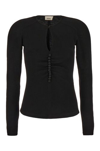 Black Viscose Blend Top - Isabel Marant - Modalova