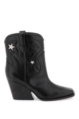 Texan Ankle Boots With Star Embroidery - Stella McCartney - Modalova