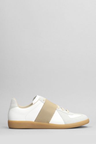 Replica Sneakers In Suede And Leather - Maison Margiela - Modalova