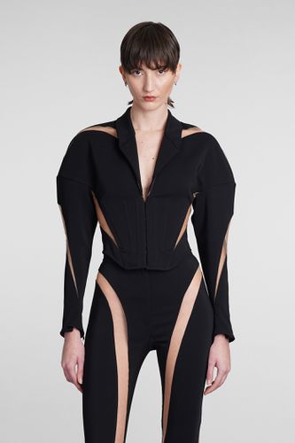 Mugler Mesh Insert Blazer - Mugler - Modalova