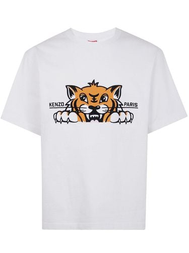 Paris Gots Happy Tiger Crewneck T-shirt - Kenzo - Modalova