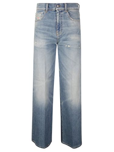 D-akemi Straight Leg Distressed Jeans Jeans - Diesel - Modalova