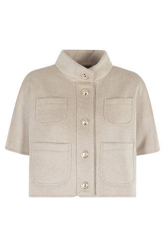 Buttoned Short-sleeved Coat - Max Mara - Modalova