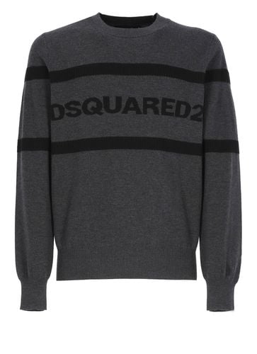 Dsquared2 Sweater With Logo - Dsquared2 - Modalova