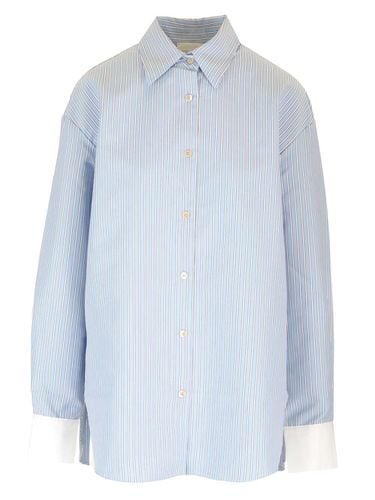 Forte_Forte Chic Oxford Stripe Shirt With Contrasting Cuffs - Forte Forte - Modalova