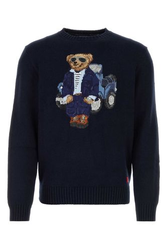 Blue Cotton Sweater - Polo Ralph Lauren - Modalova