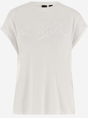 Pinko Love Print Cotton T-shirt - Pinko - Modalova