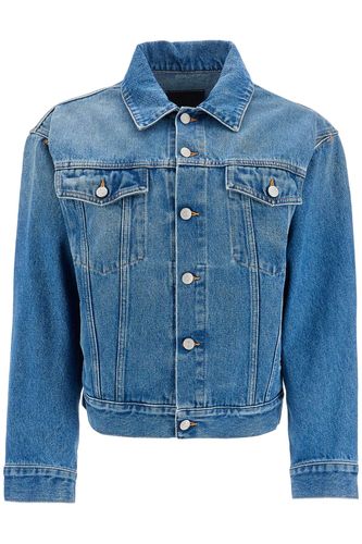 Denim Jacket With Slits - MM6 Maison Margiela - Modalova