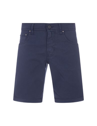 Nicolas Bermuda Shorts In Denim - Jacob Cohen - Modalova