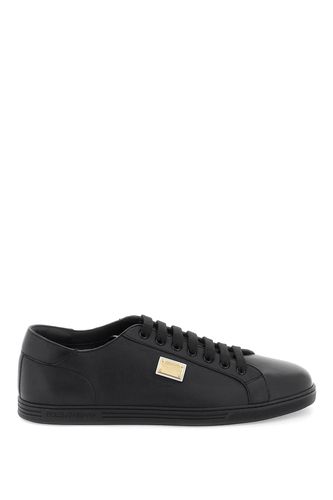Leather saint Tropez Sneakers - Dolce & Gabbana - Modalova