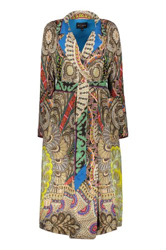 Etro Light Coat In Viscose Blend - Etro - Modalova