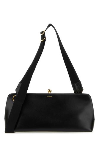 Black Leather Goji Crossbody Bag - Jil Sander - Modalova