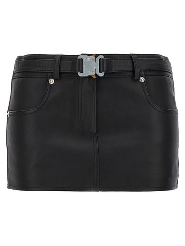 Leather Buckle Mini Skirt - 1017 ALYX 9SM - Modalova