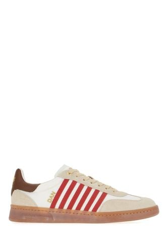 Multicolor Canvas Boxer Sneakers - Dsquared2 - Modalova