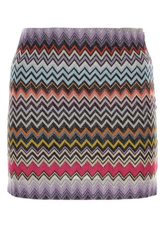 Embroidered Viscose Blend Mini Skirt - Missoni - Modalova