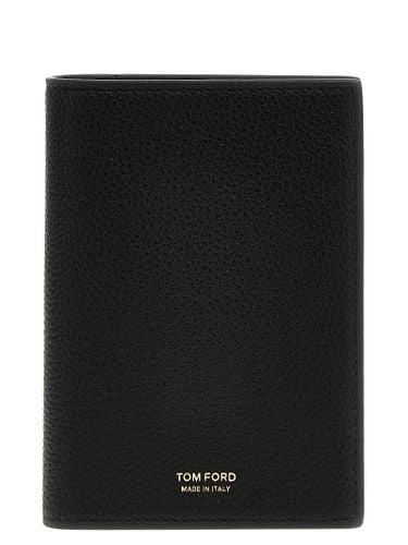 Tom Ford Logo Passport Holder - Tom Ford - Modalova