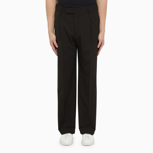 Virgin Wool Blend Trousers - PT Torino - Modalova