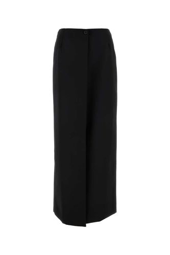 Givenchy Black Wool Blend Skirt - Givenchy - Modalova