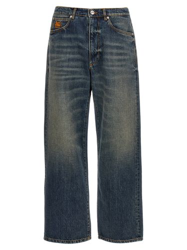 Etro pegaso Embroidery Jeans - Etro - Modalova