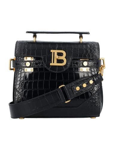 Bbuzz 23 Bag In Crocodile Effect - Balmain - Modalova