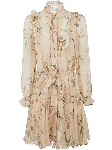 Zimmermann Natura Ruffle Mini Dress - Zimmermann - Modalova