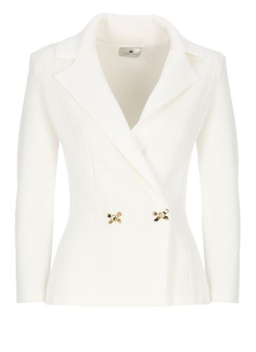 Elisabetta Franchi Viscose Blazer - Elisabetta Franchi - Modalova