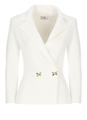 Elisabetta Franchi Viscose Blazer - Elisabetta Franchi - Modalova