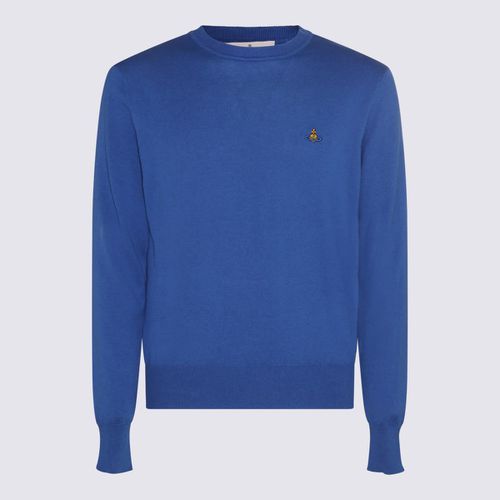 Blue Cotton-wool Blend Orb Jumper - Vivienne Westwood - Modalova