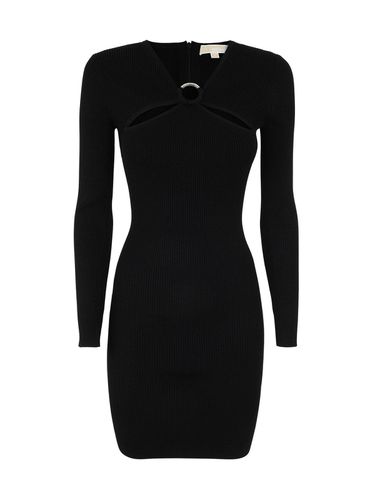 Cut-out Ribbed Knit Mini Dress - MICHAEL Michael Kors - Modalova