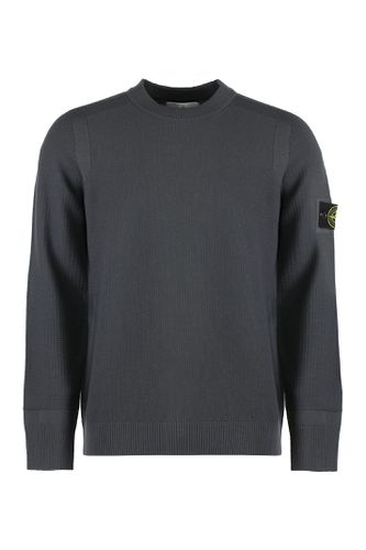 Wool-blend Crew-neck Sweater - Stone Island - Modalova