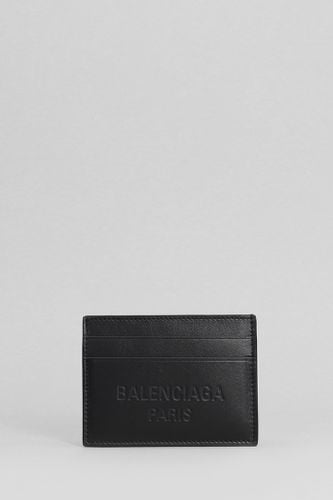Balenciaga Wallet In Black Leather - Balenciaga - Modalova