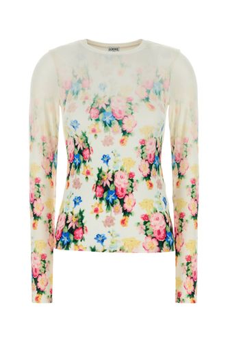 Loewe Printed Stretch Modal Top - Loewe - Modalova