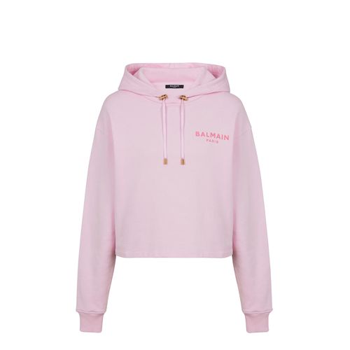 Balmain Flocked Paris Sweatshirt - Balmain - Modalova