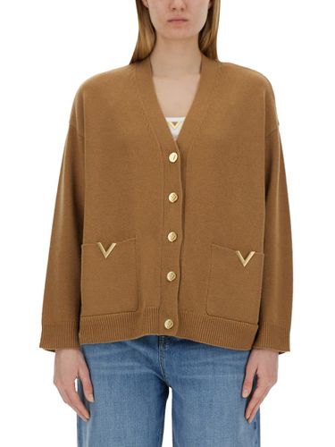 Valentino Wool Cardigan - Valentino - Modalova