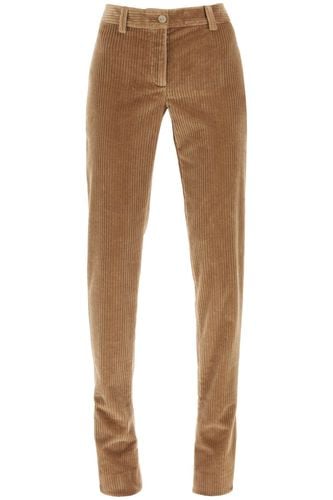 Corduroy Trumpet Pants - Dolce & Gabbana - Modalova