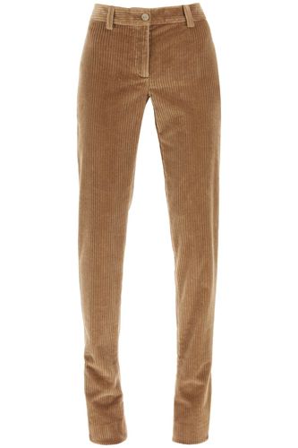 Corduroy Trumpet Pants - Dolce & Gabbana - Modalova