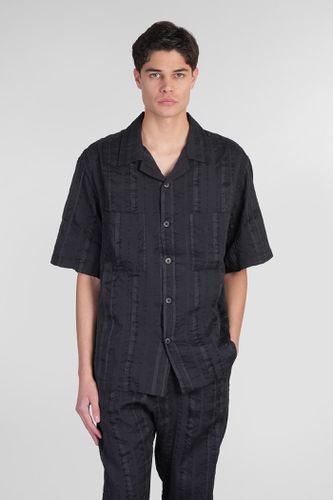 Barena Solana Shirt In Black Linen - Barena - Modalova